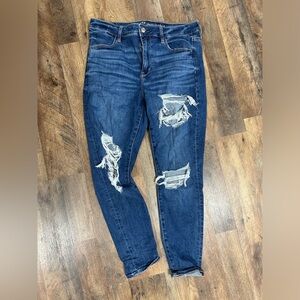 American Eagle distressed jeans